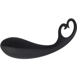 Alive Heart Πρωκτικό Dildo 10cm Μαύρο A-20499