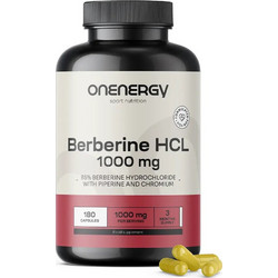 OnEnergy Berberine HCL 1000mg 180 Κάψουλες