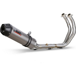 MIVV Oval Σετ Εξάτμισης για Yamaha XSR 700 με Σιγαστήρα Titanium