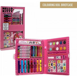 Cerda Hello Kitty Σετ Ζωγραφικής με Βαλιτσάκι 43τμχ