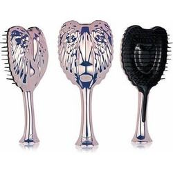 Tangle Angel Pro Pink Chrome Βούρτσα Μαλλιών για Ξεμπέρδεμα Ροζ Χρυσή