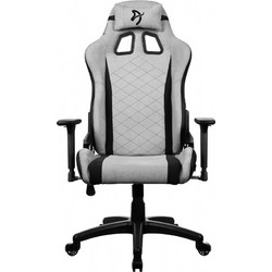 Arozzi Avanti Soft Καρέκλα Gaming Υφασμάτινη με Ρυθμιζόμενα Μπράτσα Γκρι Μαύρη AVANTI-SFB-LG