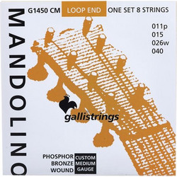 Galli G1450 CM Σετ 8 Χορδές Μαντολίνου 11-40" Medium Tension