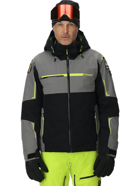 Spyder Titan 38SA075404-BLK3 Ανδρικό Μπουφάν για Ski & Snowboard