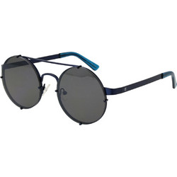 Champion CU5139 C03 Ανδρικά Γυαλιά Ηλίου Στρογγυλά Μεταλλικά Μαύρα με Μαύρο Φακό