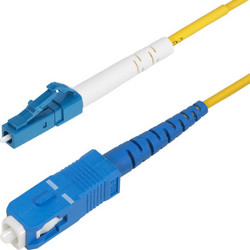 StarTech LC-SC Καλώδιο Οπτικής Ίνας 5m Yellow SPSMLCSC-OS2-5M
