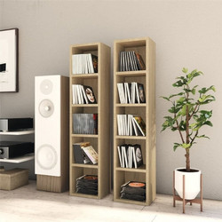 vidaXL Βιβλιοθήκη 21x16x93.5cm 26480070 2τεμ