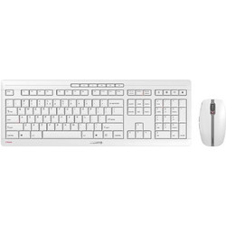 Cherry JD-8560EU-0 White Ασύρματο Σετ Πληκτρολόγιο & Ποντίκι