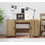 vidaXL Γραφείο Υπολογιστή Ξύλινο 140x50x75cm 8004203