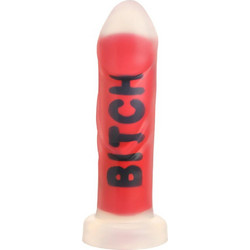 Master Series Bitch Ρεαλιστικό Dildo με Βεντούζα 18.5cm Κόκκινο