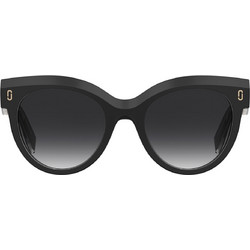 Marc Jacobs MJ1134/S 8079O Γυναικεία Γυαλιά Ηλίου Οβάλ Κοκάλινα Μαύρα με Μαύρο Φακό