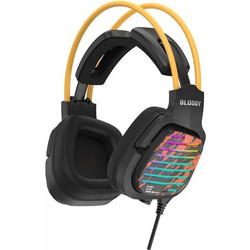 A4Tech Bloody G565 Gaming Headset Over Ear Black Yellow