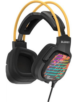 A4Tech Bloody G565 Gaming Headset Over Ear Black Yellow