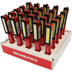 WORKPRO WP351012 Προβολέας Εργασίας Μπαταρίας Led με Μαγνήτη 150lm Εκθατήριο