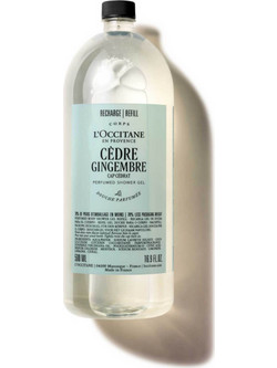 L'Occitane Cedre Gingembre Αφρόλουτρο σε Gel Refill 500ml