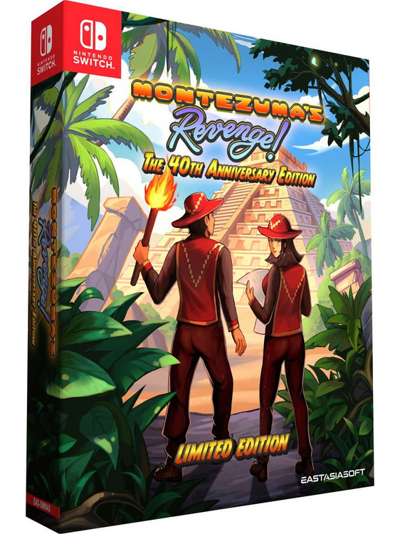 Montezuma's Revenge The 40th Anniversary Limited Edition Nintendo Switch