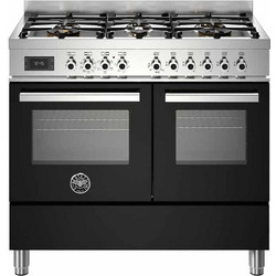 Bertazzoni Italia PRO106L2ENET Κουζίνα Ηλεκτρική με Εστίες Αερίου 99.5cm