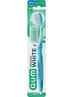 Gum 563 Original White Medium Oδοντόβουρτσα Γαλάζια