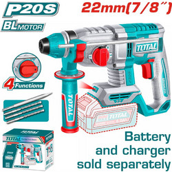 Total TRHLI21228 Πιστολέτο Μπαταρίας 20V με SDS Plus