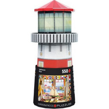 Puzzle Eurographics Lighthouse Tin 550 Κομμάτια