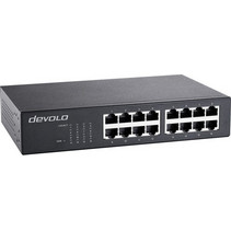 Devolo 7235 Unmanaged L2 Switch με 16 Θύρες Ethernet 1000Mbps