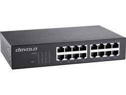 Devolo 7235 Unmanaged L2 Switch με 16 Θύρες Ethernet 1000Mbps
