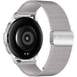 Forcell F-Design FS11 Λουράκι Μεταλλικό Silver (Universal 20mm)