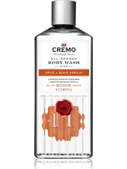 Cremo Spice & Black Vanilla Ανδρικό Αφρόλουτρο σε Gel 473ml