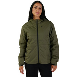 Fox Racing Γυναικείο Μπουφάν Χειμωνιάτικο Softshell Μακρύ Χακί 31835-099