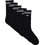 RVCA Ανδρικές Κάλτσες Ψηλές Μαύρες 5Pack UVYAA00110-BLK