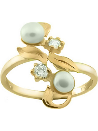 Million Diamonds Γυναικείο Δαχτυλίδι από Xρυσό 9K 22466