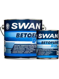 Swan Betoflex Dur Τσιμεντόχρωμα Λευκό 2.5lt