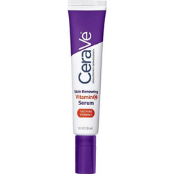 CeraVe Skin Renewing Vitamin C Αντιγηραντικό Serum Προσώπου για Λάμψη με Ceramides Βιταμίνη C & Υαλουρονικό 30ml