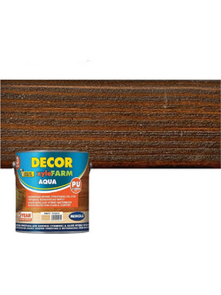 Mercola Decor Xylofarm Aqua Βερνίκι Εμποτισμού Ξύλου Νερού Ελιά Ματ 10lt