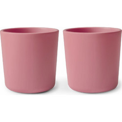 Mushie Ποτήρι Dusty Rose 225ml 2τμχ