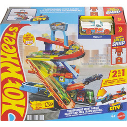 Mattel Hot Wheels City Transforming Stunt Garage