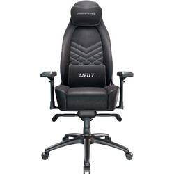 Proove Unit Καρέκλα Gaming Δερματίνης με Ρυθμιζόμενα Μπράτσα Μαύρη 6901112615387