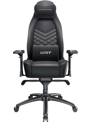 Proove Unit Καρέκλα Gaming Δερματίνης με Ρυθμιζόμενα Μπράτσα Μαύρη 6901112615387
