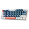 Machenike K500-B61 Gaming Πληκτρολόγιο 60% με Custom Blue Διακόπτες RGB Blue White Machenike K500-B61 Gaming Πληκτρολόγιο 60% με Custom Blue Διακόπτες RGB Blue White