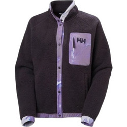 Helly Hansen Γυναικεία Ζακέτα Φούτερ Μακριά με Κουμπιά Μαύρη 63372-660