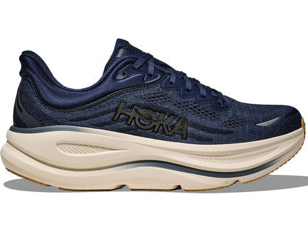 Hoka Bondi 9 Ανδρικά Αθλητικά Παπούτσια για Τρέξιμο Navy Μπλε 1162011-MVR