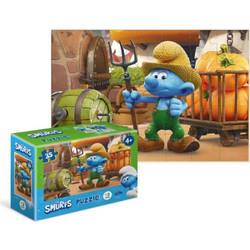 Παιδικό Puzzle Dodo Στρουμφάκια Ο Αγρότης με τις Κολοκύθες 35 Κομμάτια