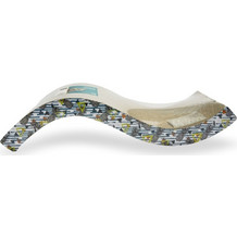Madpet Σανίδα με Ονυχοδρόμιο Καφέ 53x22x12cm