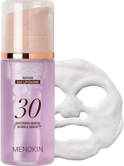 Menokin 30 Seconds Quick Bubble Μάσκα Προσώπου 95ml