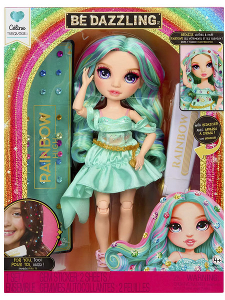 MGA Entertainment Rainbow High Be Dazzling Celine Turquise