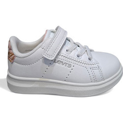 Levi's Παιδικά Sneakers Λευκά Ροζ Καφέ VEVE0022S-2900