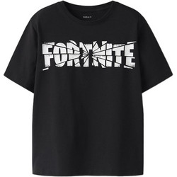 Name It Παιδικό T-Shirt Κοντομάνικο Μαύρο 13252224