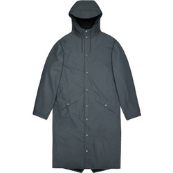 Rains Γυναικείο Μπουφάν Χειμωνιάτικο Softshell Μακρύ Αδιάβροχο Ανθρακί 18360