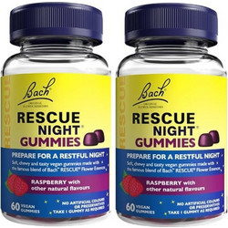 Power Health Bach Rescue Night Raspberry 2x60 Ζελεδάκια