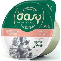 Oasy More Love Adult with Salmon 80gr